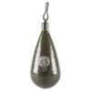 LMAB Tungsten Drop Shot Weight Tear Green Pumpkin