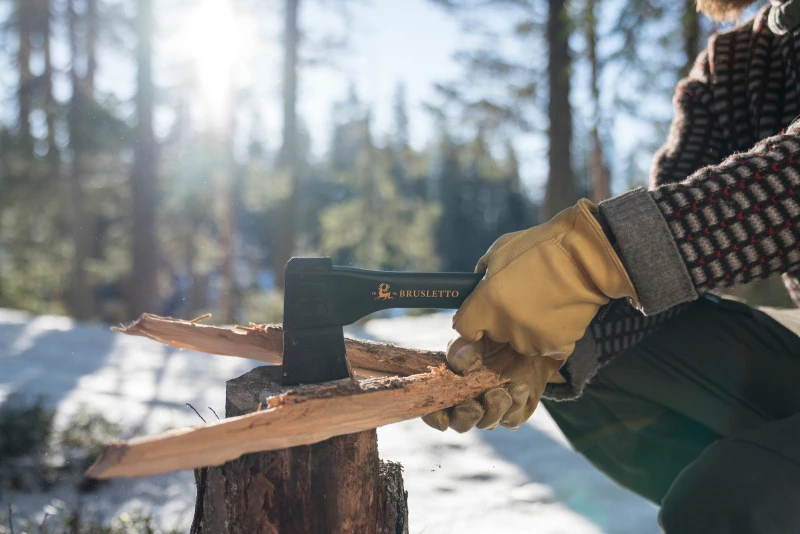 Brusletto Kikut Axe 23cm Black/Green – Bild 4