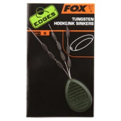 Fox Edges Tungsten Hooklink Sinkers 9pcs