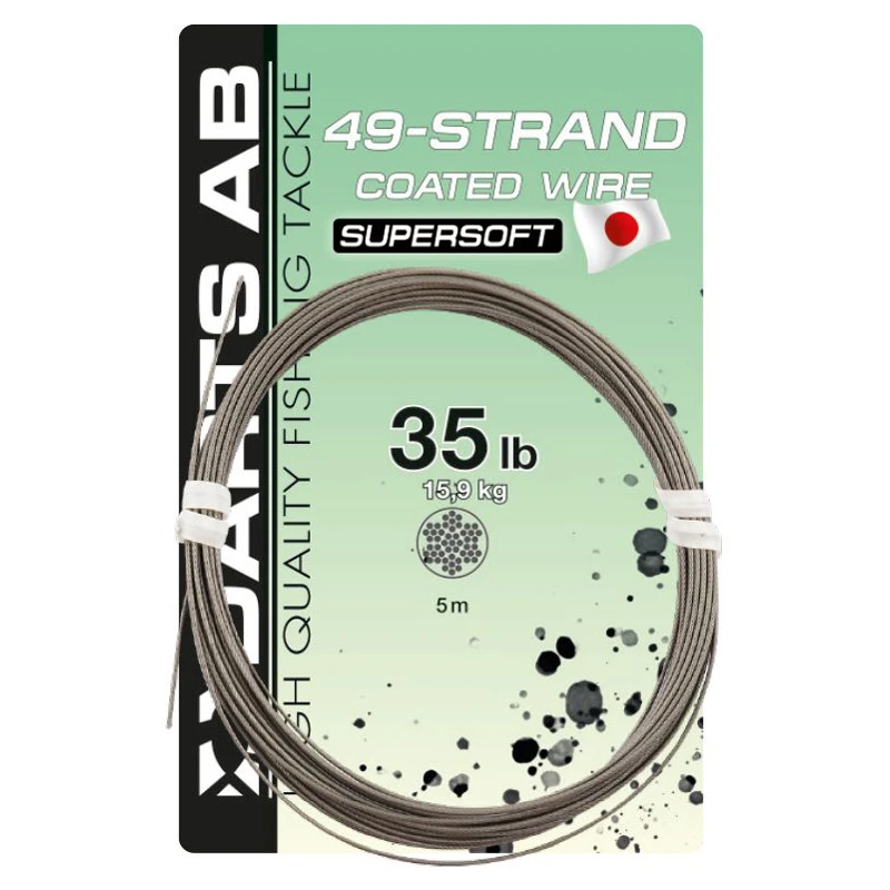 Darts 49 Strand Coated Wire 5m