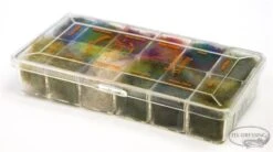 Hareline Slf- Squirrel Dubbing - Dispenser 12 Färger