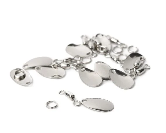 Wapsi Fly Spinner Blades, 0 Nickel (10-pcs)